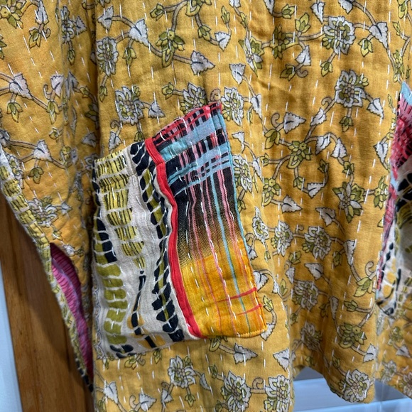 One of a kind, handmade Kantha Top - Picture 3 of 7